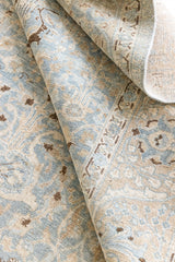 Iris is an antique Persian Tabriz rug with a lovely muted colour palette and an intricate all over design. Iris features a beautiful repeat Tree of Life pattern symbolising growth and eternity.