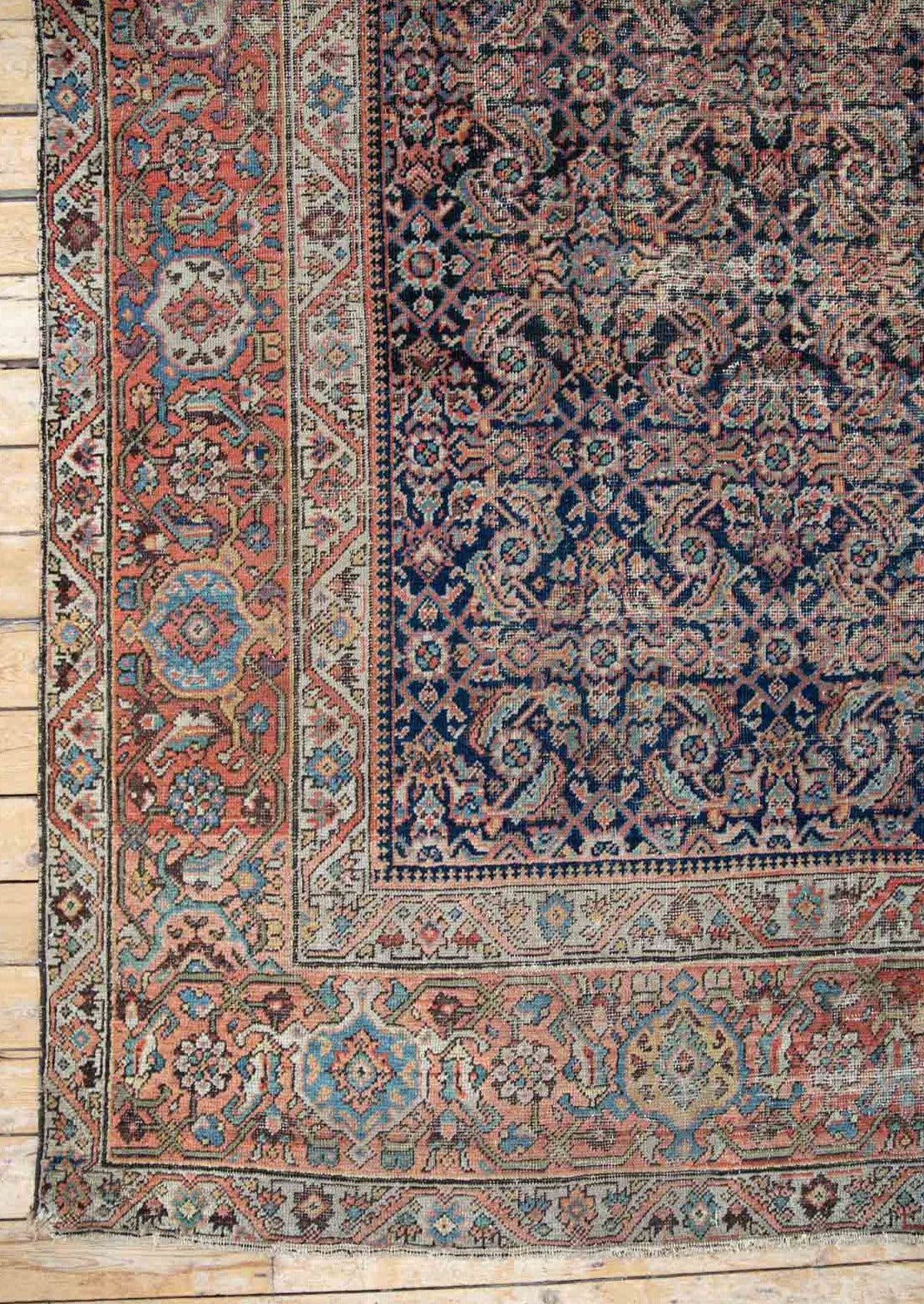 Amelia Persian Mahal Rug, Size 390 x 320 cm Ourika London