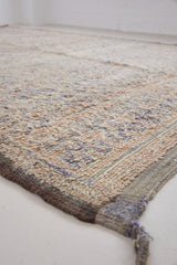 Juniper Beni M’guild rug with a thick pile and pretty diamond pattern. Beautiful textured carper in a peach colour