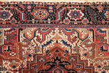Handmade Willow Persian Rug with Vibrant Patterns - Main Border