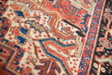 Willow Heriz Rug - Persian Designs, Geometric Patterns - Field view