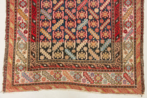 Inca is a handmade Persian Malayer runner woven in the North West of Iran. The Malayer region is known for producing some of the most ornate Persian rugs and runners, often known for their mesmerising and intricate repeating patterns. Inca features a beautiful abrash which adds depth and character.