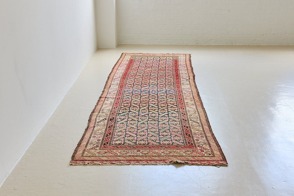 Inca is a handmade Persian Malayer runner woven in the North West of Iran. The Malayer region is known for producing some of the most ornate Persian rugs and runners, often known for their mesmerising and intricate repeating patterns. Inca features a beautiful abrash which adds depth and character.