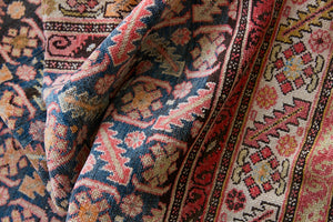 Inca is a handmade Persian Malayer runner woven in the North West of Iran. The Malayer region is known for producing some of the most ornate Persian rugs and runners, often known for their mesmerising and intricate repeating patterns. Inca features a beautiful abrash which adds depth and character.