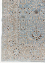 Iris is an antique Persian Tabriz rug with a lovely muted colour palette and an intricate all over design. Iris features a beautiful repeat Tree of Life pattern symbolising growth and eternity.
