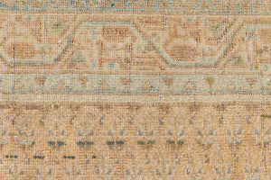 Jemima is a vintage rug handwoven in Turkey approximately 80 years ago. This rug features the classic boteh or paisley design and a refined, soft colour palette.