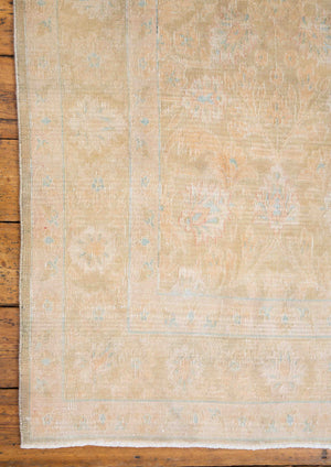 This is a vintage Persian Mahal rug that has been over-dyed to gently fade its original colours, giving a more neutral palette. Persia has the most desirable rugs and carpets with stunning designs such as this carpet. Now available at Ourika London.