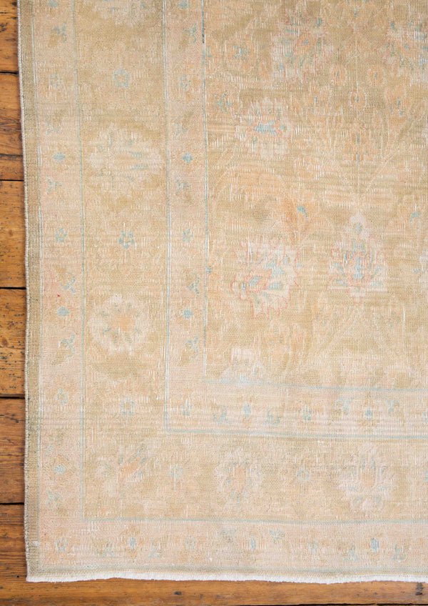 This is a vintage Persian Mahal rug that has been over-dyed to gently fade its original colours, giving a more neutral palette. Persia has the most desirable rugs and carpets with stunning designs such as this carpet. Now available at Ourika London.