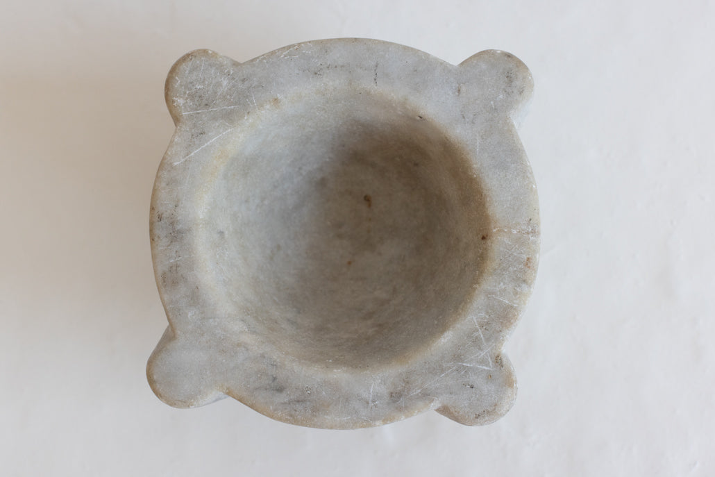 FRENCH MARBLE MORTAR