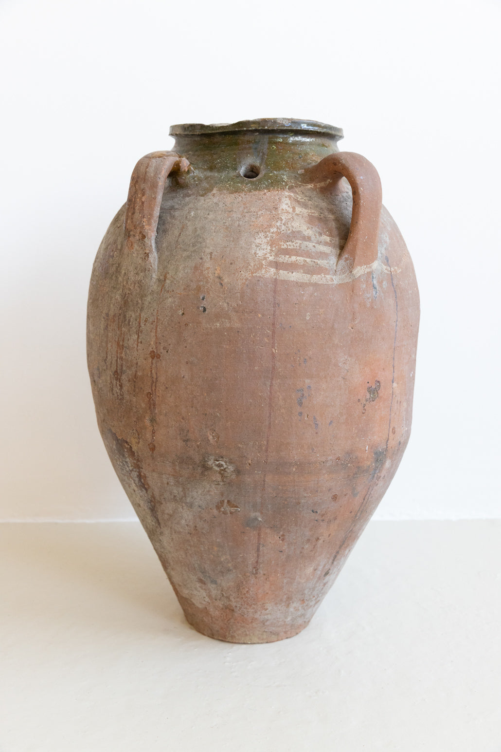 EXTRA LARGE ANTIQUE OLIVE POT