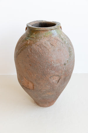 EXTRA LARGE ANTIQUE OLIVE POT