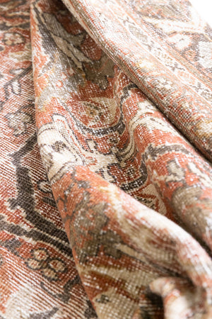 This is a antique Persian Mahal rug. Persia has the most desirable rugs and carpets with stunning designs such as this carpet. Now available at Ourika London.