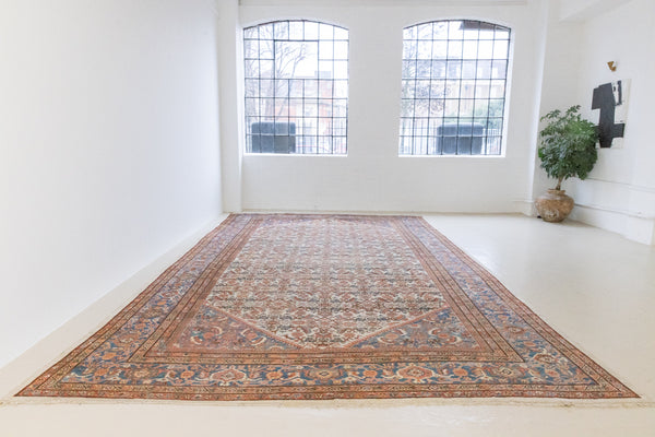 Farahan rugs are known for their high quality and are some of the most valuable Persian styles known for their repeating all over designs. Meadow features&nbsp;a stunning and intricate all over design in an extra large size.&nbsp;