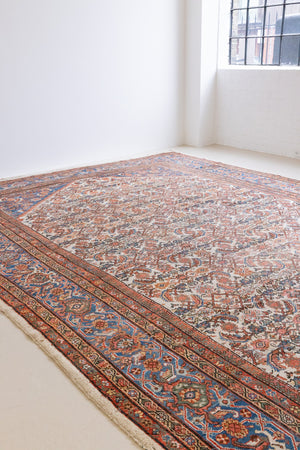 Farahan rugs are known for their high quality and are some of the most valuable Persian styles known for their repeating all over designs. Meadow features&nbsp;a stunning and intricate all over design in an extra large size.