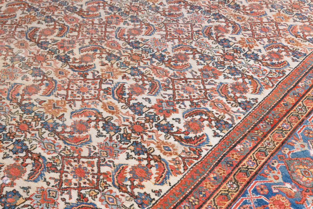 Farahan rugs are known for their high quality and are some of the most valuable Persian styles known for their repeating all over designs. Meadow features&nbsp;a stunning and intricate all over design in an extra large size.&nbsp;