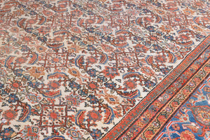 Farahan rugs are known for their high quality and are some of the most valuable Persian styles known for their repeating all over designs. Meadow features&nbsp;a stunning and intricate all over design in an extra large size.&nbsp;
