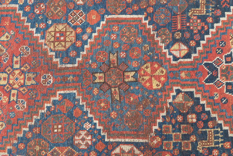 Aliya - Antique and handmade Nomadic Rug, Origin - Qashqai