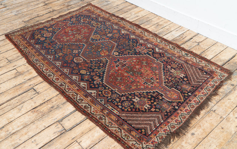 Vintage Aliya - Handmade Rug with Beautifully Intricate Designs
