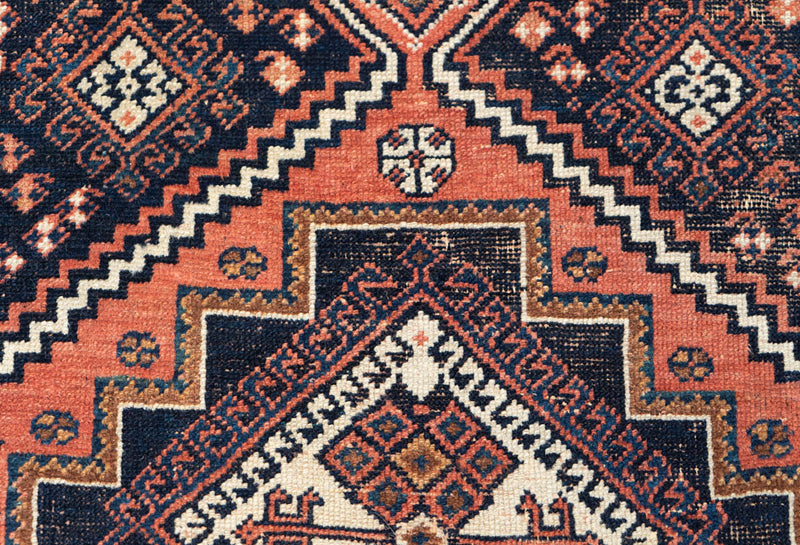 Unique Madeline Rug with bold geometric patterns and tribal motifs