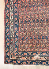 Maia - Handmade Malayer Rug from North West Iran - Left Corner View