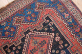 Penny Rug with Stylized Geometric Gesigns - Handmade by Tribal Artisans