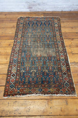 Elegant Mia Persian Malayer Rug with Intricate Detailing - Front View