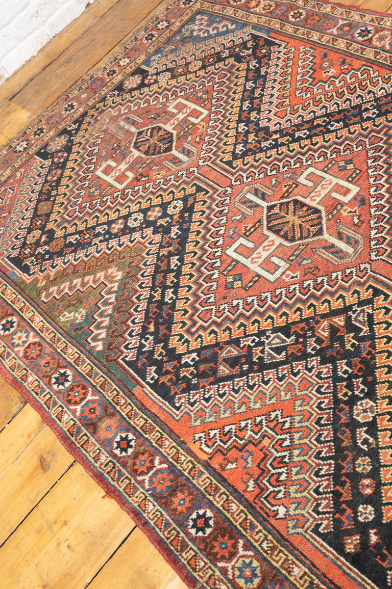 Vintage Dolores Rug made by Tribes with Intricate Detailing Design