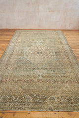 Esmerelda Antique Rug - Over-Dyed and Faded, Size - 493 x 225 cm