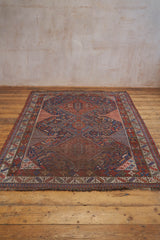 Vintage Pascale Nomadic Rug with Soft Natural Dyes - Front view