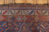 Elegant Pascale Rug with Detailed Nomadic Designs - Fringe View