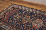 Miranda Qashqai Rug - Antique and Handmade with Soft Natural Dyes