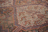 Connell - Soft Natural Dye Antique Rug with intricate designs