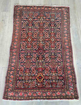 Vintage Marilyn Malayer Rug in Ornate Persian Design - Front View