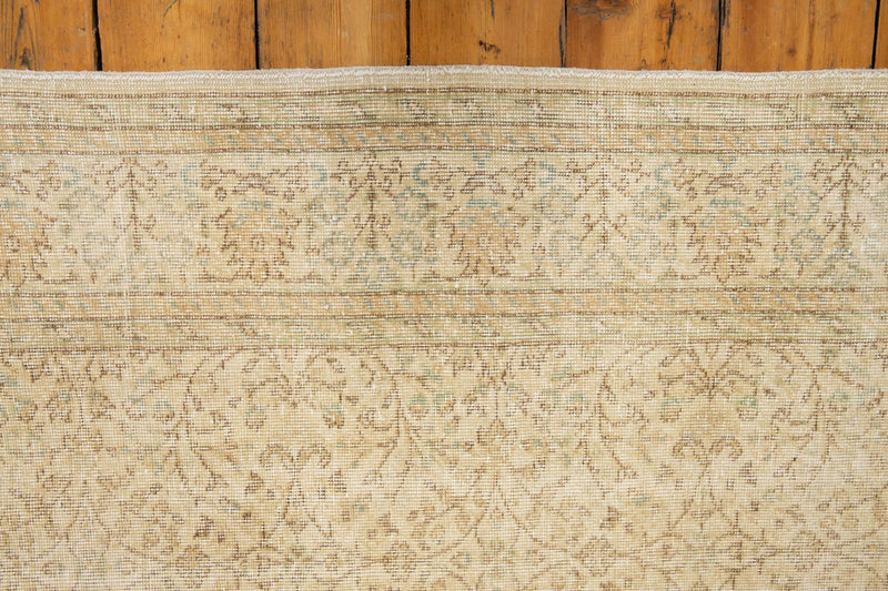 Elegant Prudence Antique Persian Rug with Faded Design - Main Border