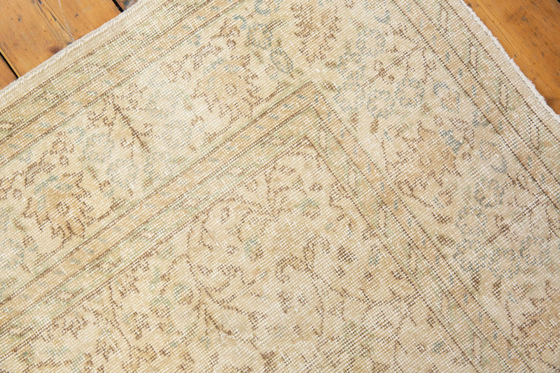 Antique Persian Prudence Rug with Soft and Muted Palette - Strips Border
