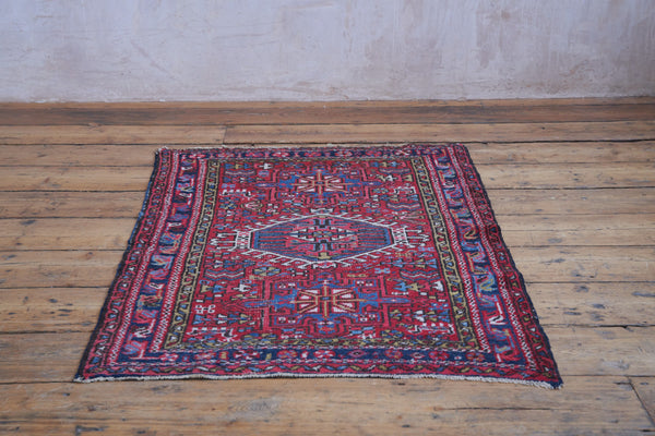 Elegant Pamela Rug with Vibrant and Rich Colors - Front View
