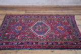 Captivating Pamela Antique Rug with Geometric Motifs - Top View
