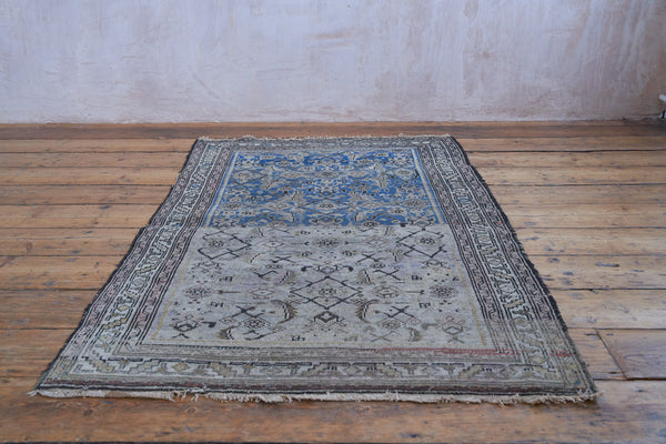 Tia - Handcrafted Kurdish Rug with Unique Patterns and Colors - Front View
