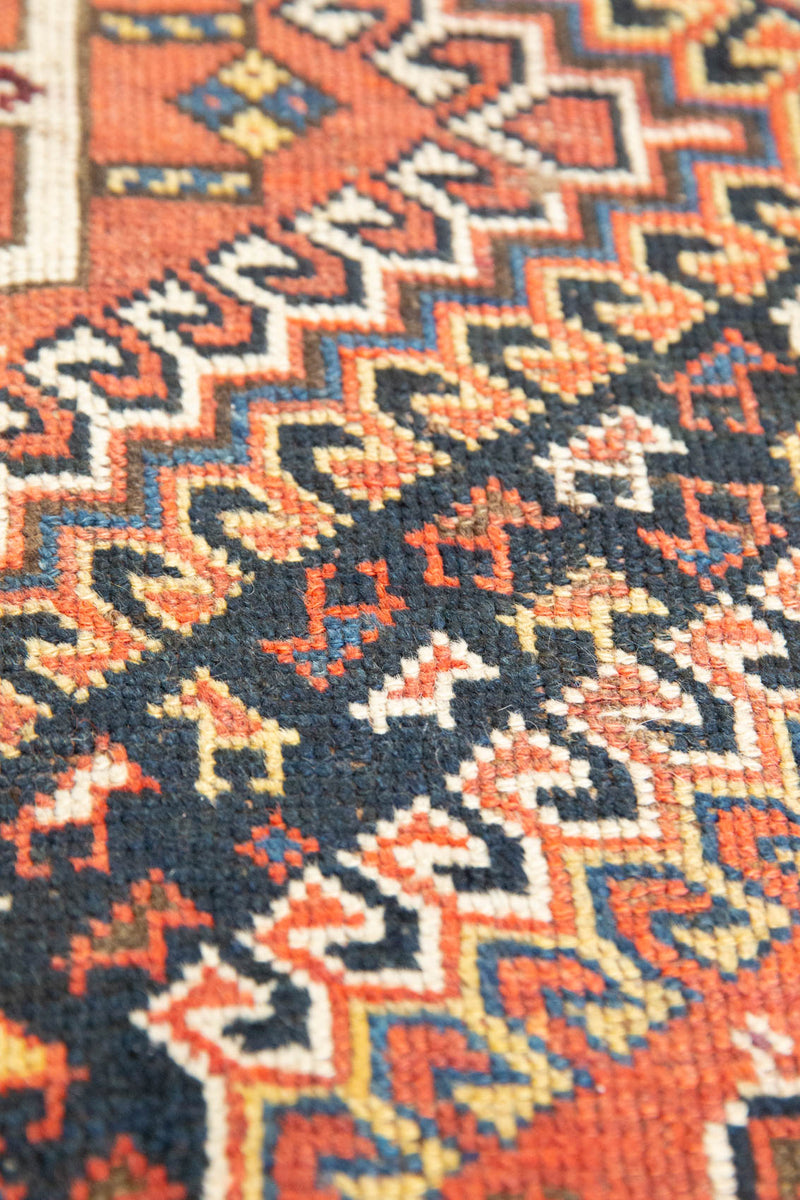 Dolores Antique Rug with Beautifully Intricate Designs, Origin - Qashqai