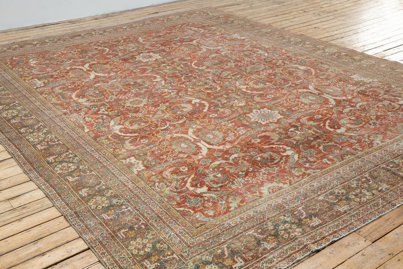 Antique Ava Rug featuring Earthy Tones and Subtle Pastel Colors