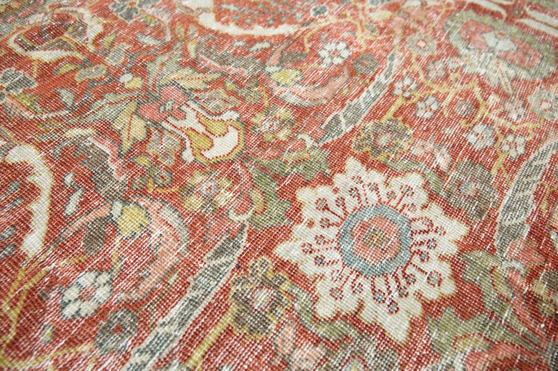 Ava Rug - Traditional Persian Village Style, Over-dyed - Medilion View