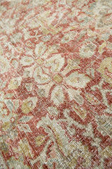 Elegant Opal Overdyed Persian Mahal Rug in Earthy Tones 