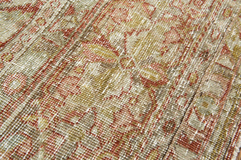 Opal Rug with Intricate Persian Patterns - Border View