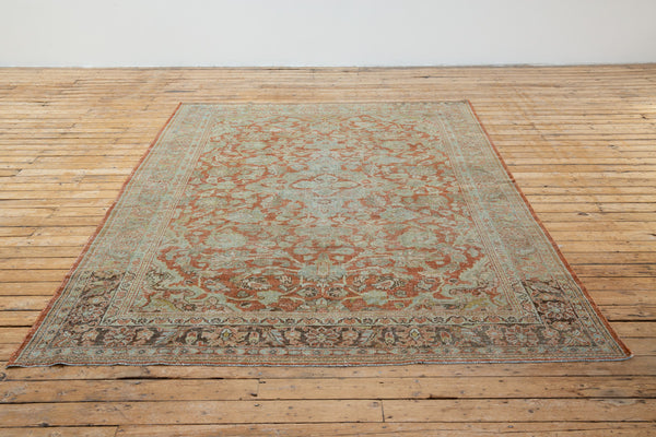 Lilli Rug featuring Earthy Tones and Subtle Pastel Colors - Front View