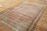 Antique Washed Bella Rug with Soft Palette and Faded Tones