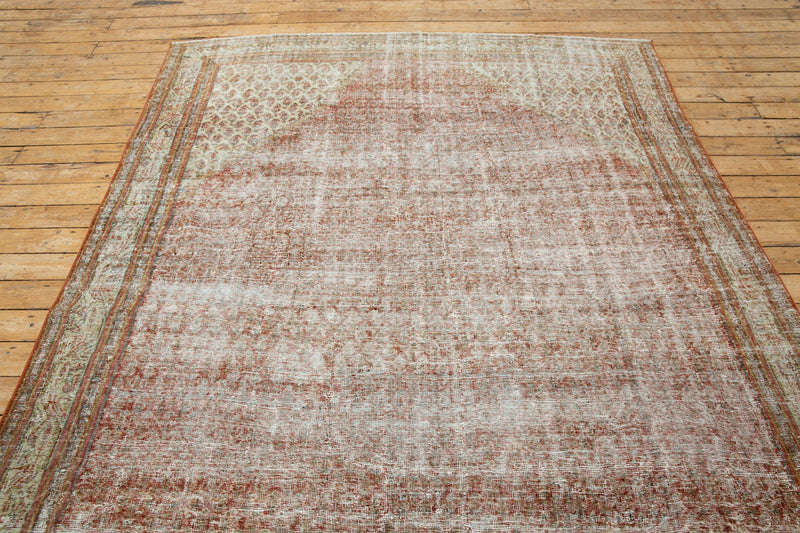 Vintage Bella Rug - Lovely Soft Palette and Faded Elegance - Top View