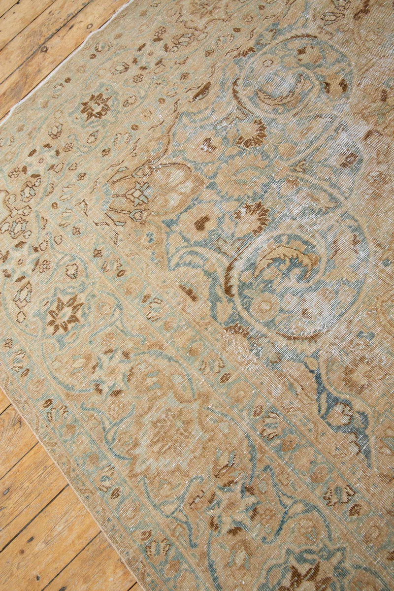 Maeve Antique Rug - Beautifully Over-Dyed and Faded Tones - Field View