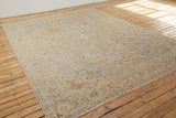 Antique Maeve Rug with Beautiful Ivory and Blue Shades, Origin - Tabriz