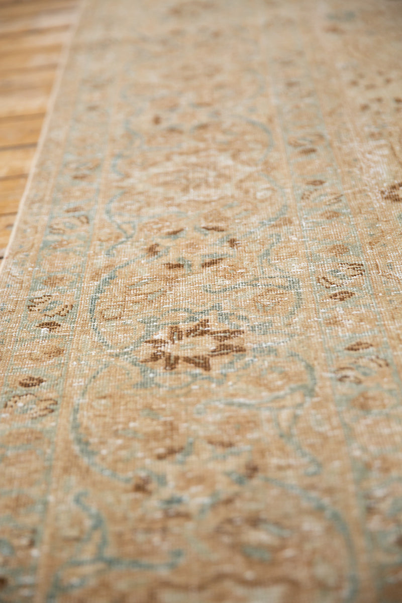 Maeve - Faded Antique Persian Rug, Beautifully Over-Dyed - Border 