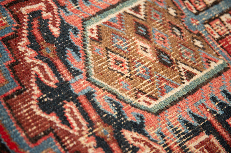 Antique Sami Rug - Vibrant Colors and Handcrafted Geometric Patterns